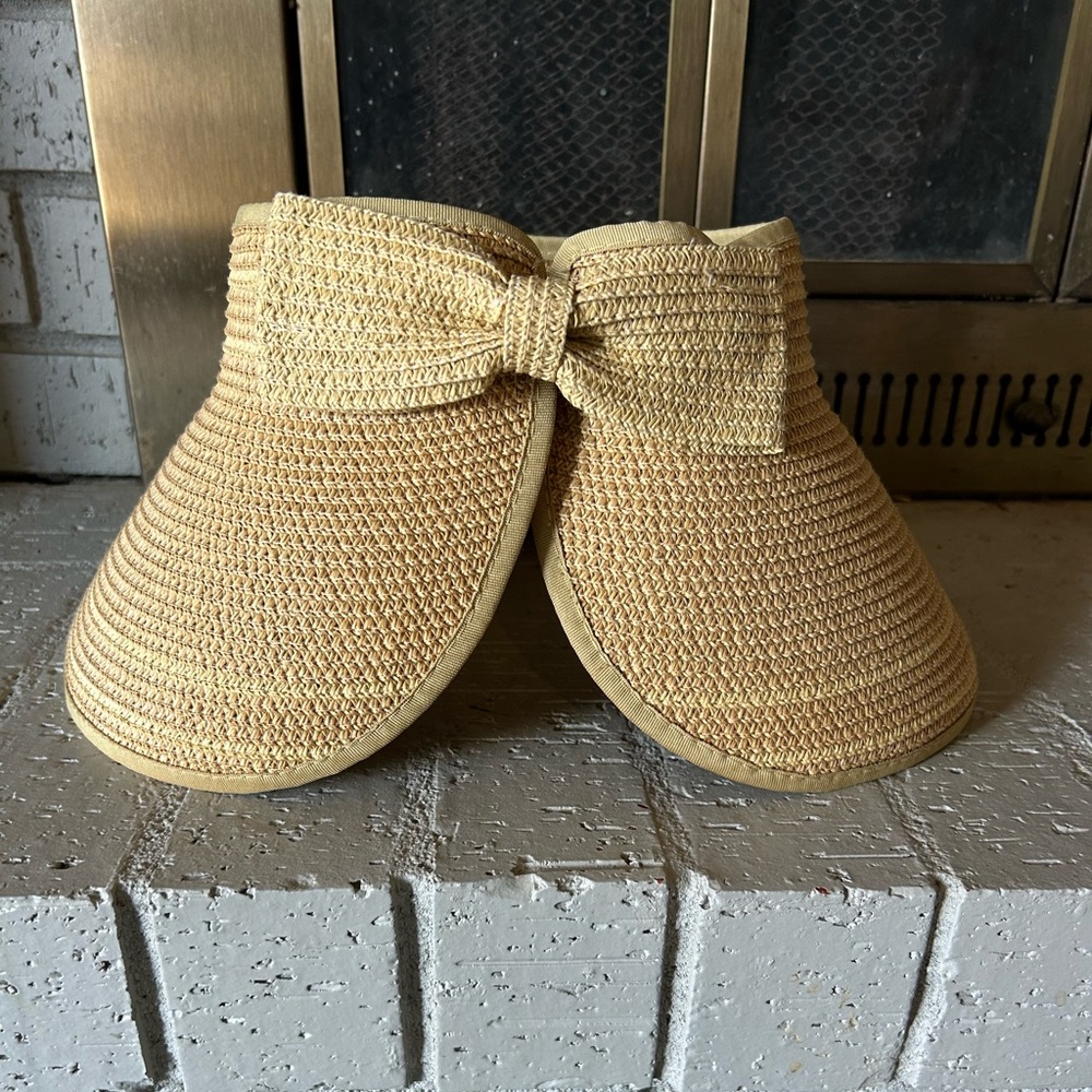 Straw Sun Visor